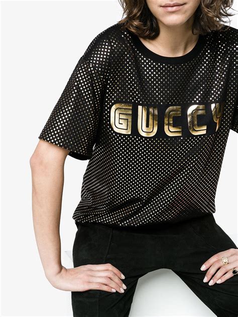 gucci shirt zwart dames|Tops & Shirts for Women .